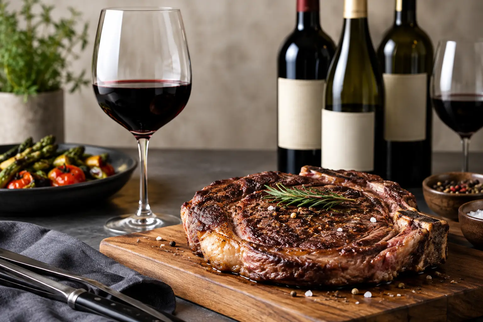 Best Wine for Ribeye Steak at Every Budget